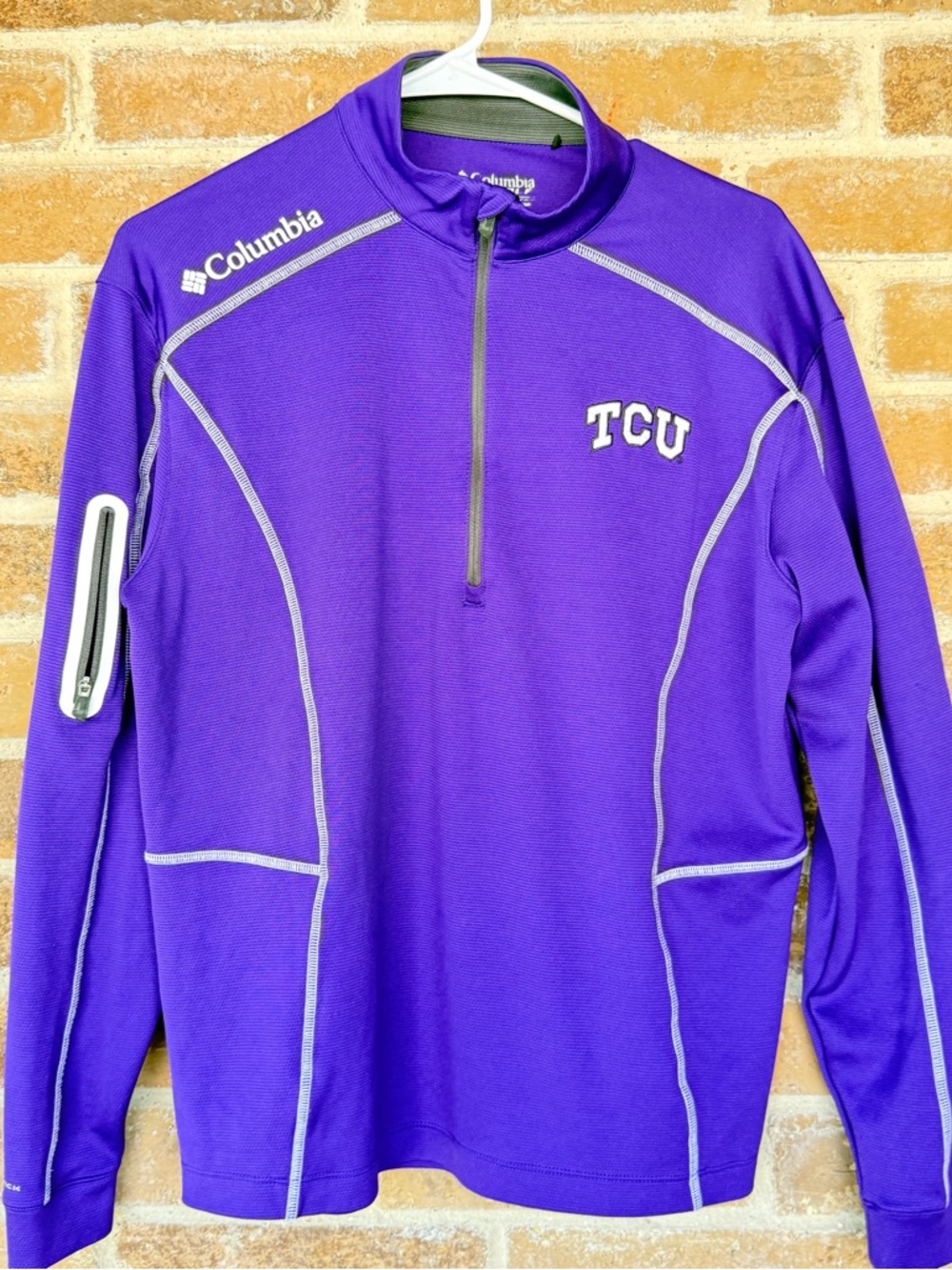 Columbia Purple Golf Polo Shirt